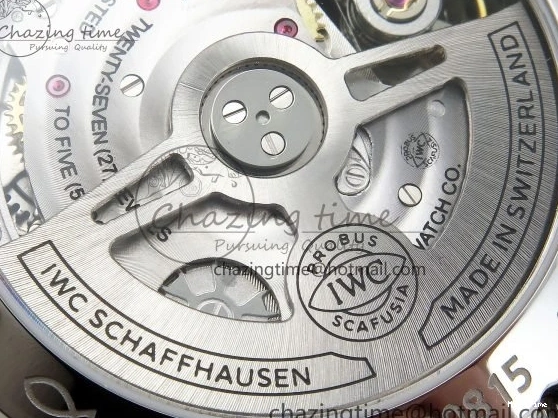 MIROTIME 0412 Casual Portuguese Chrono IW3716 Z+F 1:1 Best Edition White Dial on Blue Rubber Strap A 7016